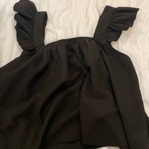 Cute, black, dressy shirt